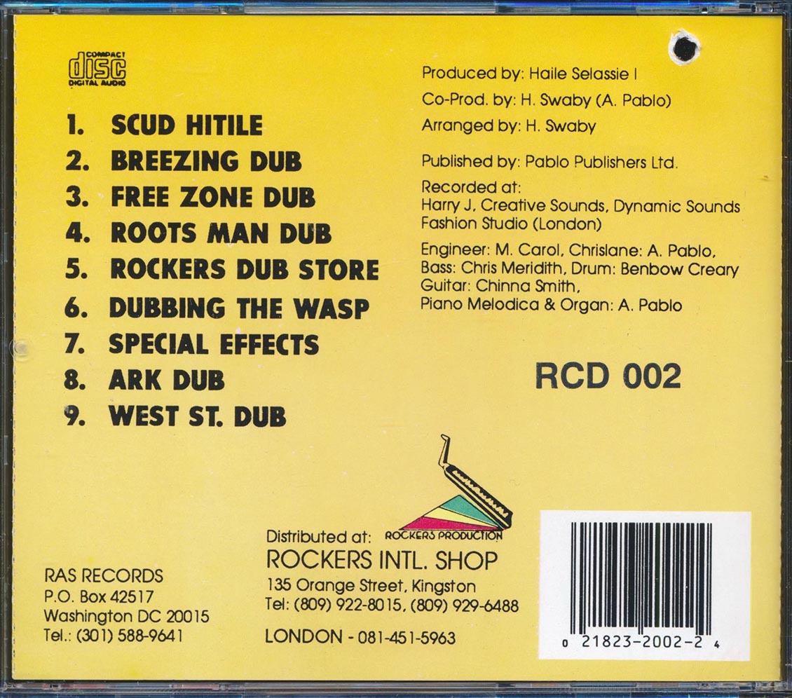 Augustus Pablo - Dub Store 90s (marked/ltd stock)