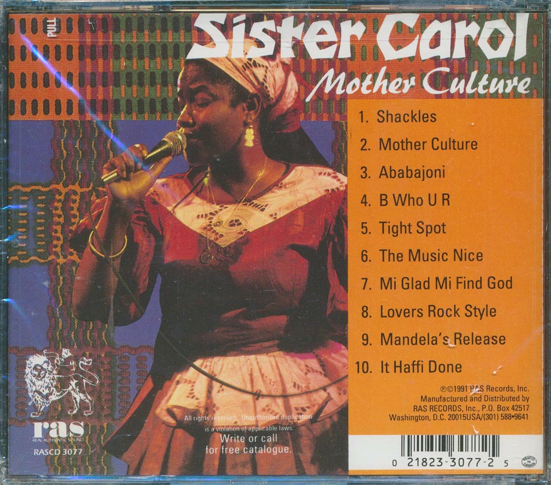Sister Carol - Mother Culture