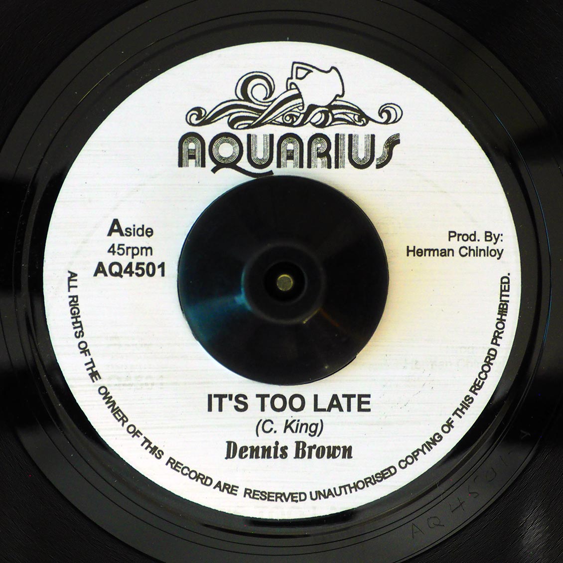 Dennis Brown - It's Too Late  /  Version