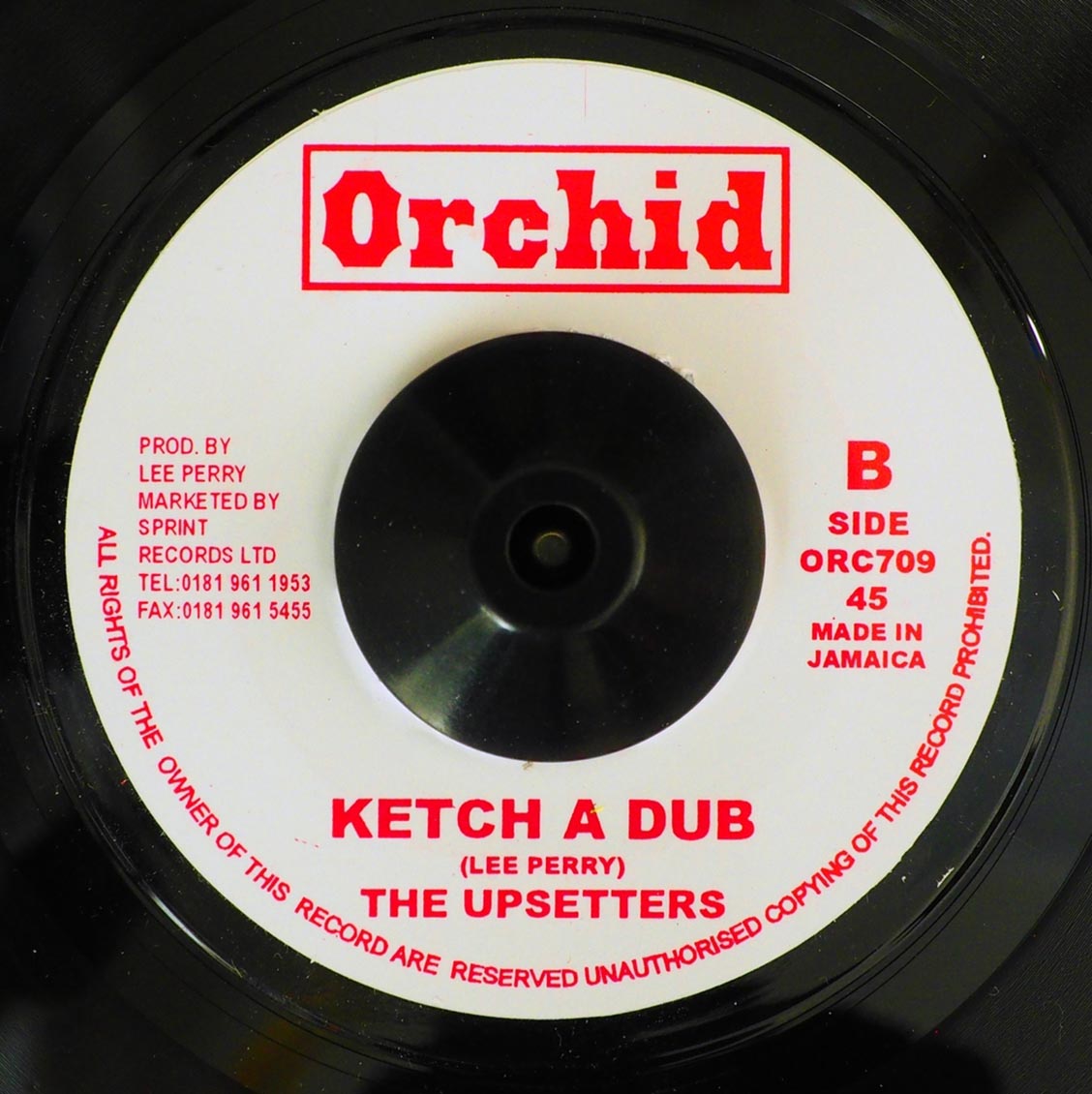 Devon Irons - Ketch Vampire  /  The Upsetters - Ketch A Dub