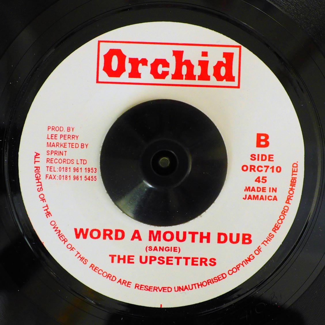 The Gatherers - Words Of My Mouth  /  The Upsetters - Word A Mouth Dub