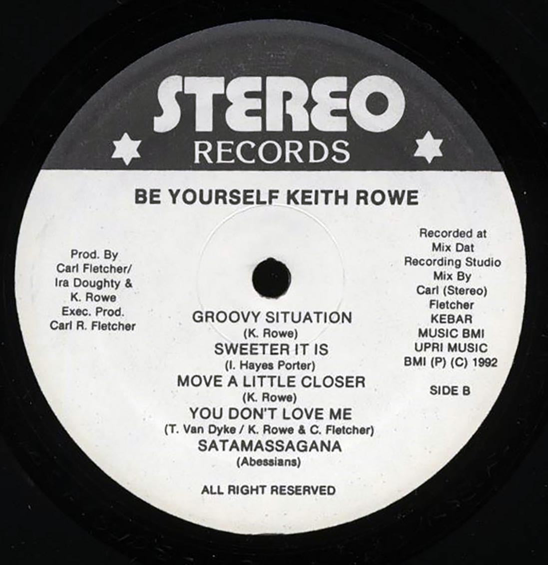 Keith Rowe - Be Yourself