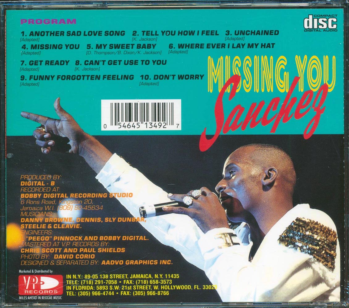 Sanchez - Missing You