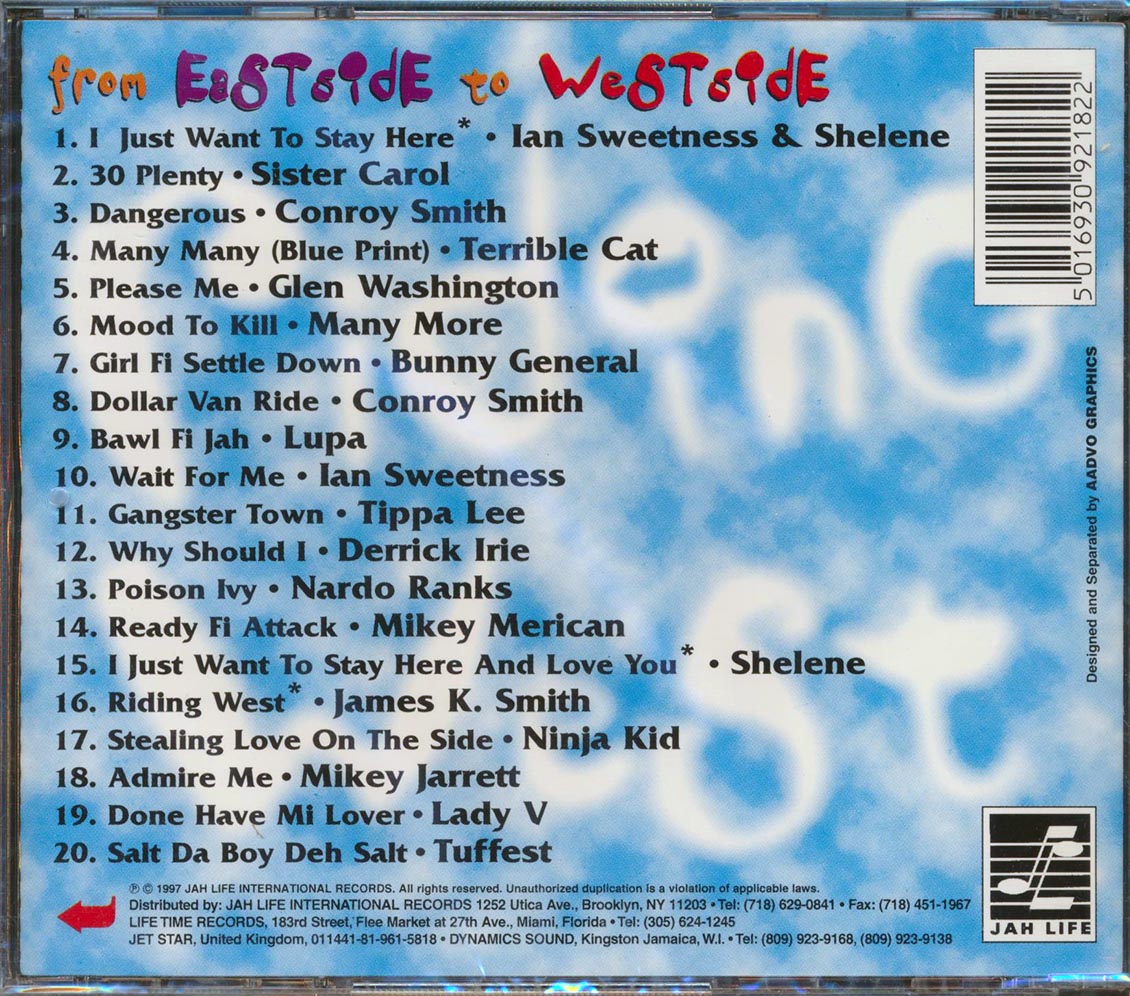 Conroy Smith, Sister Carol, Bunny General, Etc. - Riding West (20 tracks)