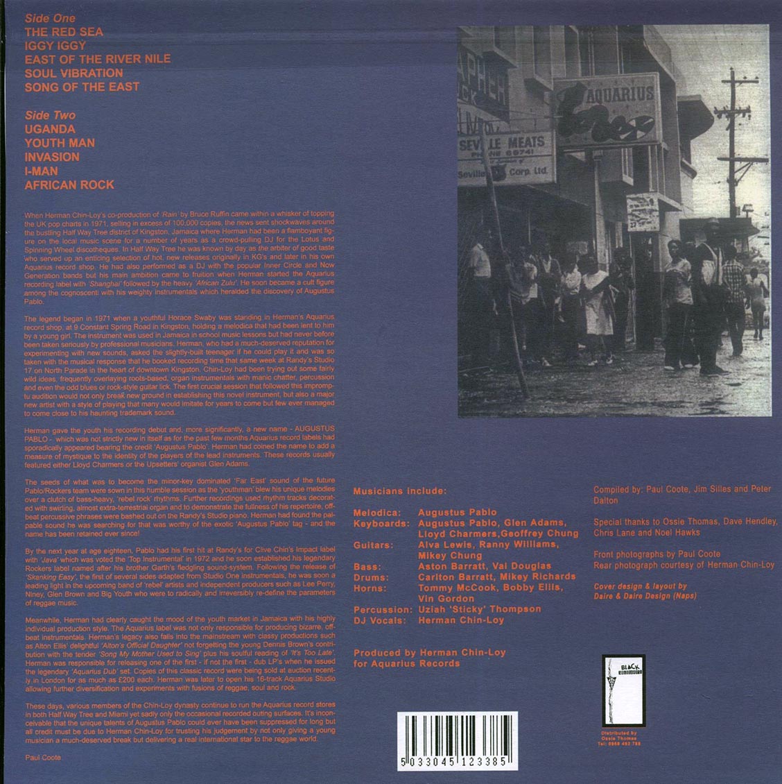 Augustus Pablo - Red Sea (ltd. ed.) (orange vinyl)