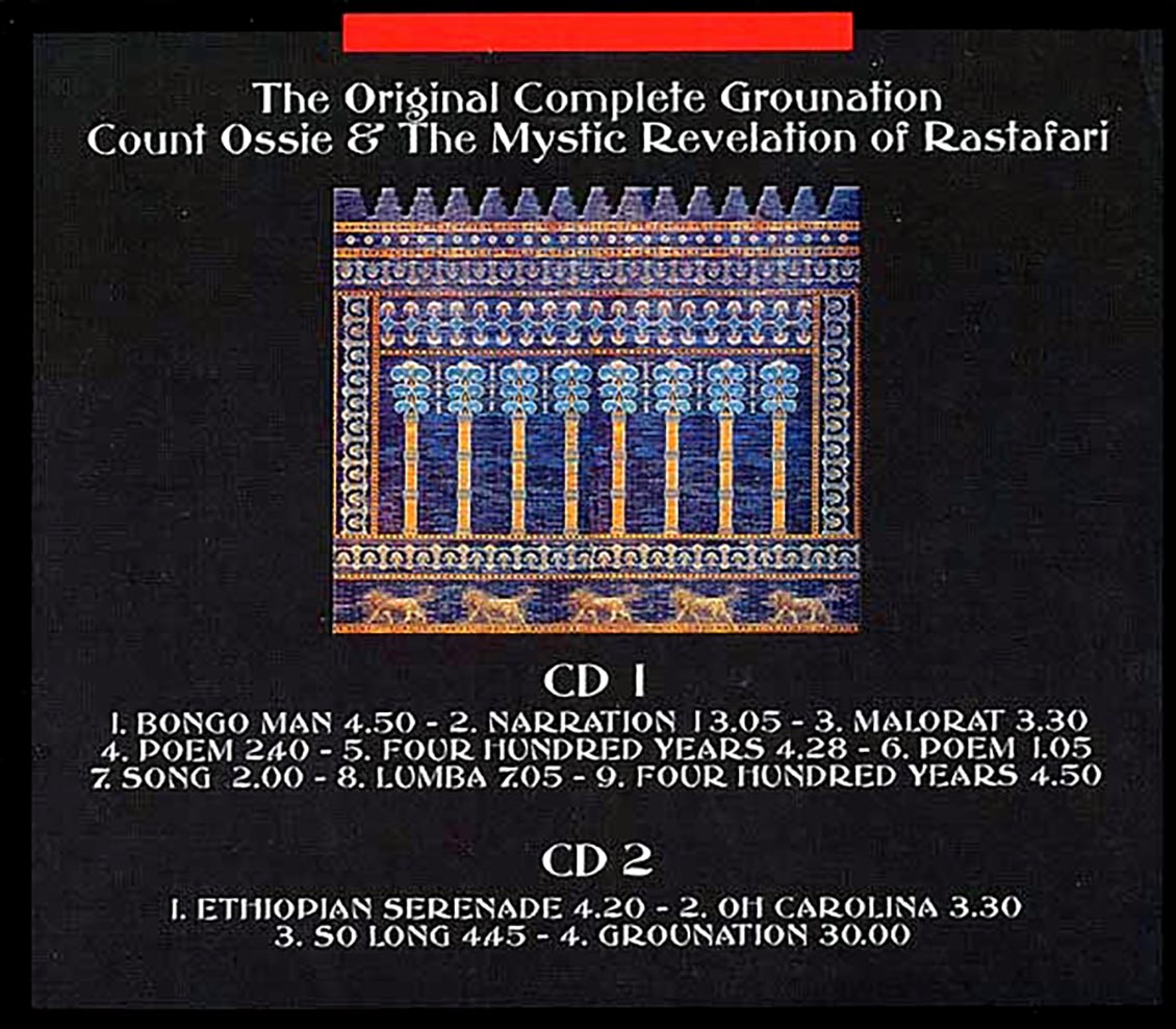 Count Ossie - Grounation (With The Mystic Revelation Of Rastafari): The Spiritual Music Of Reggae (2xCD)