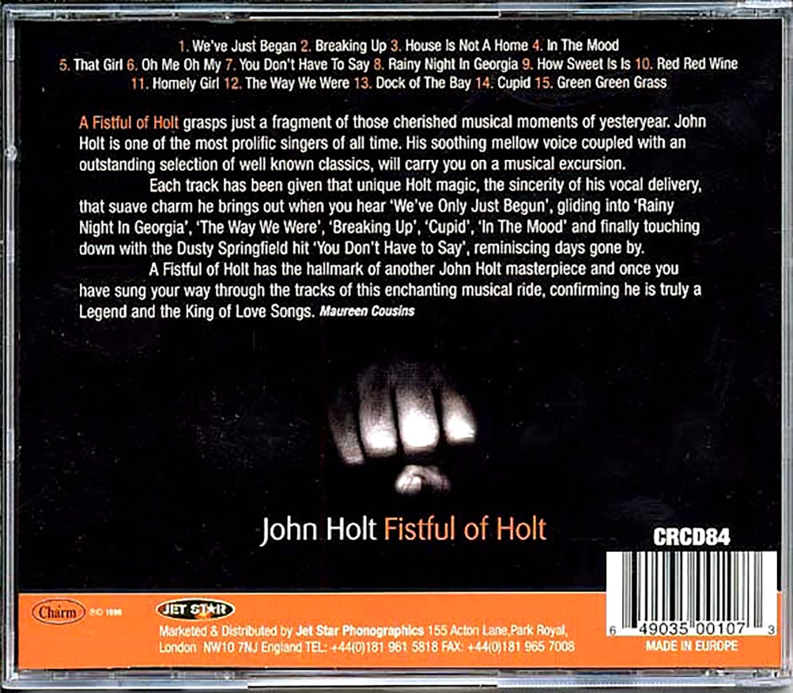 John Holt - Fistful Of Holt