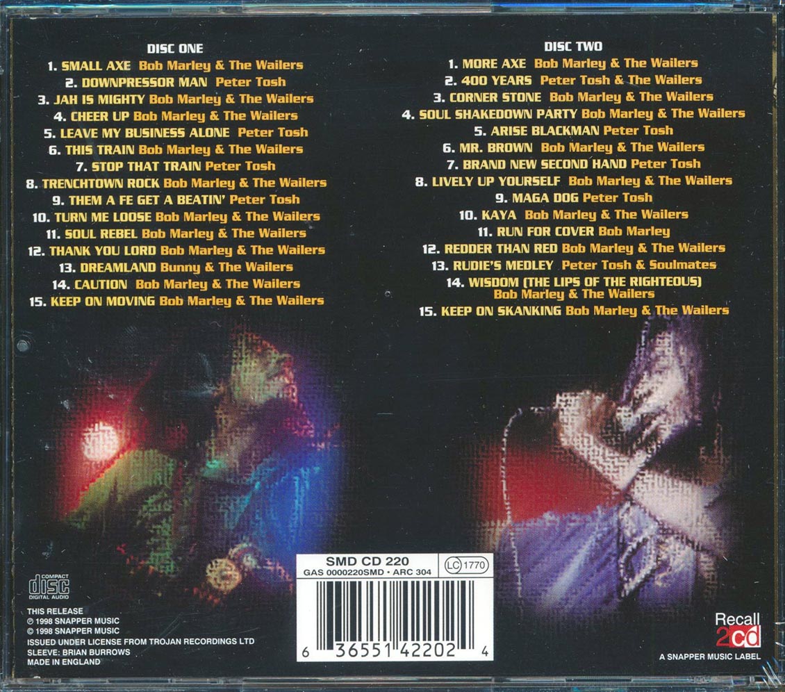 Peter Tosh, Bob Marley - Wisdom (30 tracks) (2xCD)