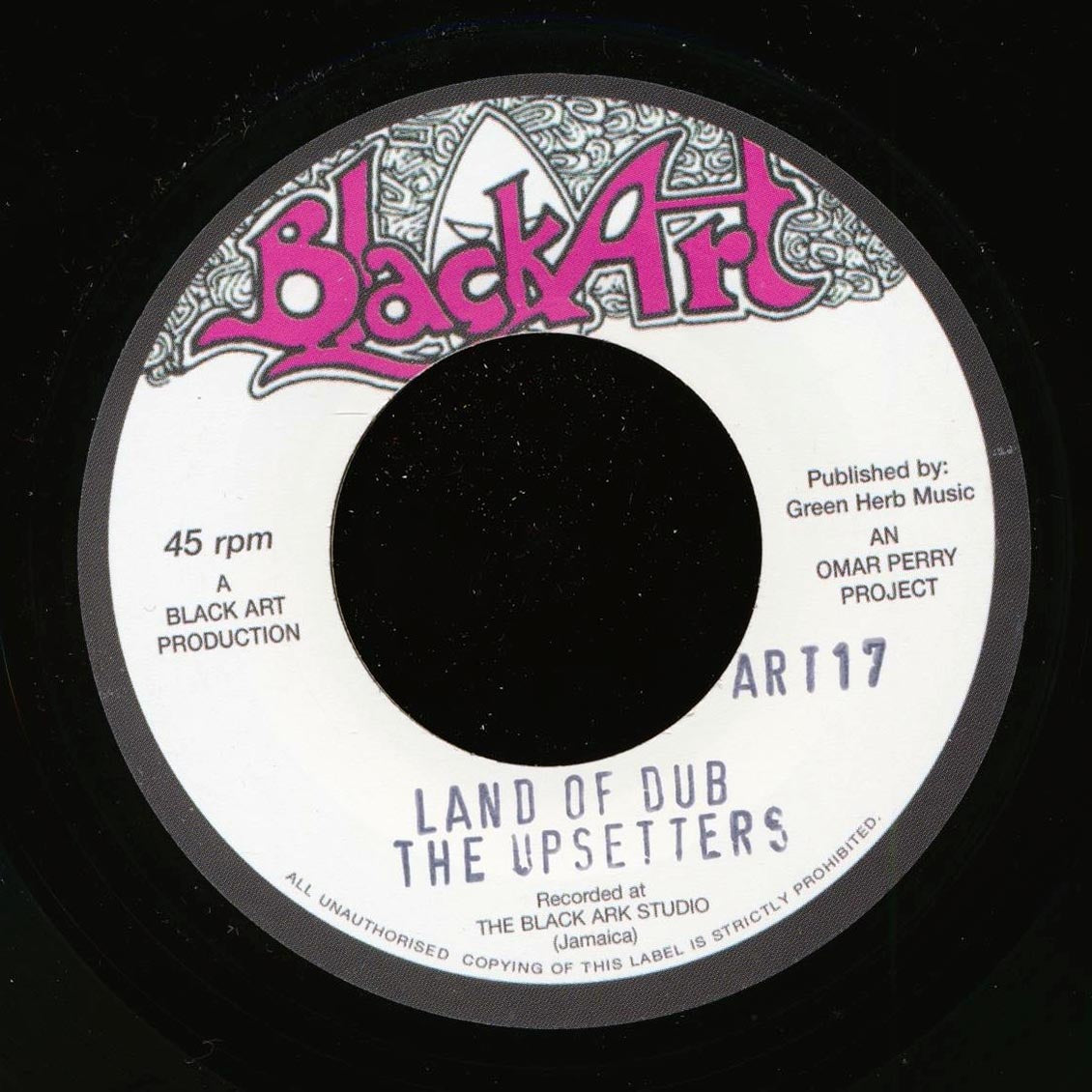 Sons Of Light - Land Of Love  /  The Upsetters - Land Of Dub (UK press)