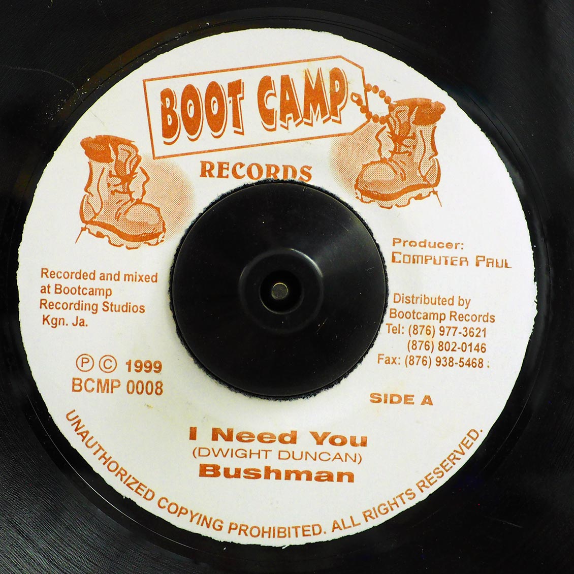 Bushman - I Need You  /  Zeno - The Girls Medley (rhythm: "M-16 AKA Moving Away")