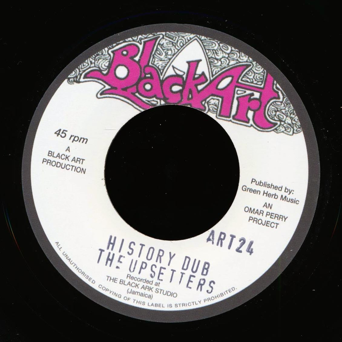 Carlton Jackson - History  /  The Upsetters - Old Dub