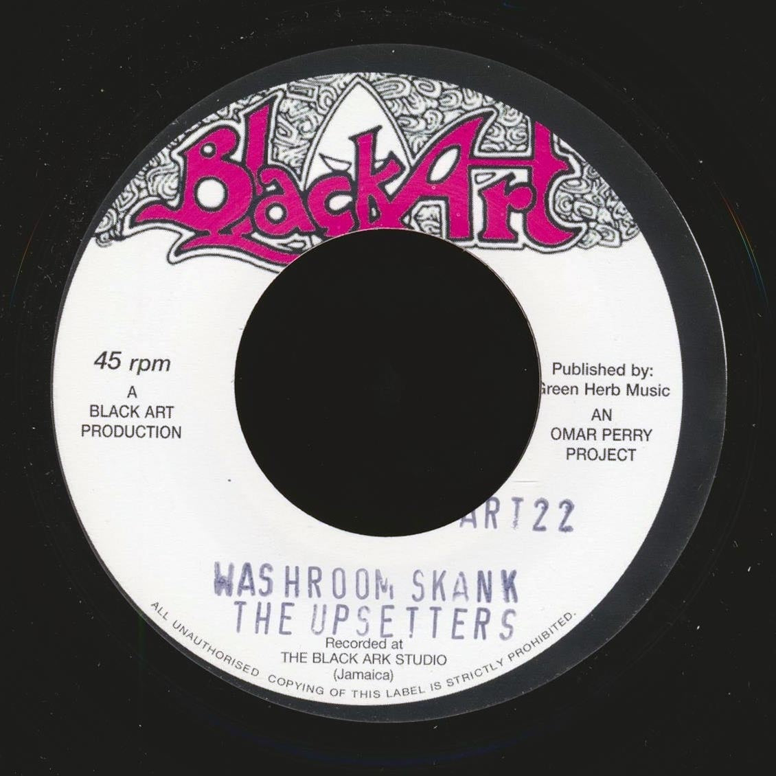 Lee Perry - Bathroom Skank  /  Washroom Skank