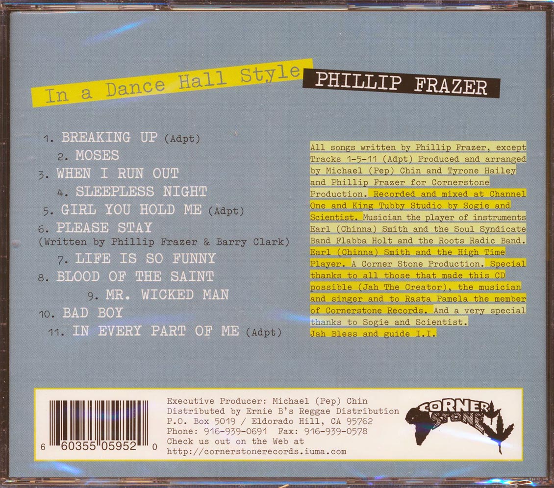 Phillip Frazer - In A Dance Hall Style