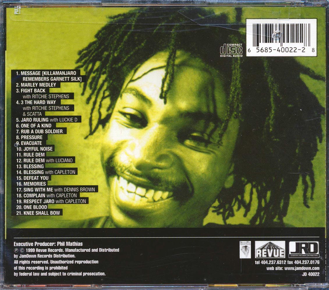 Garnett Silk - Killamanjaro Remembers Garnett Silk (21 tracks) (marked/ltd stock)