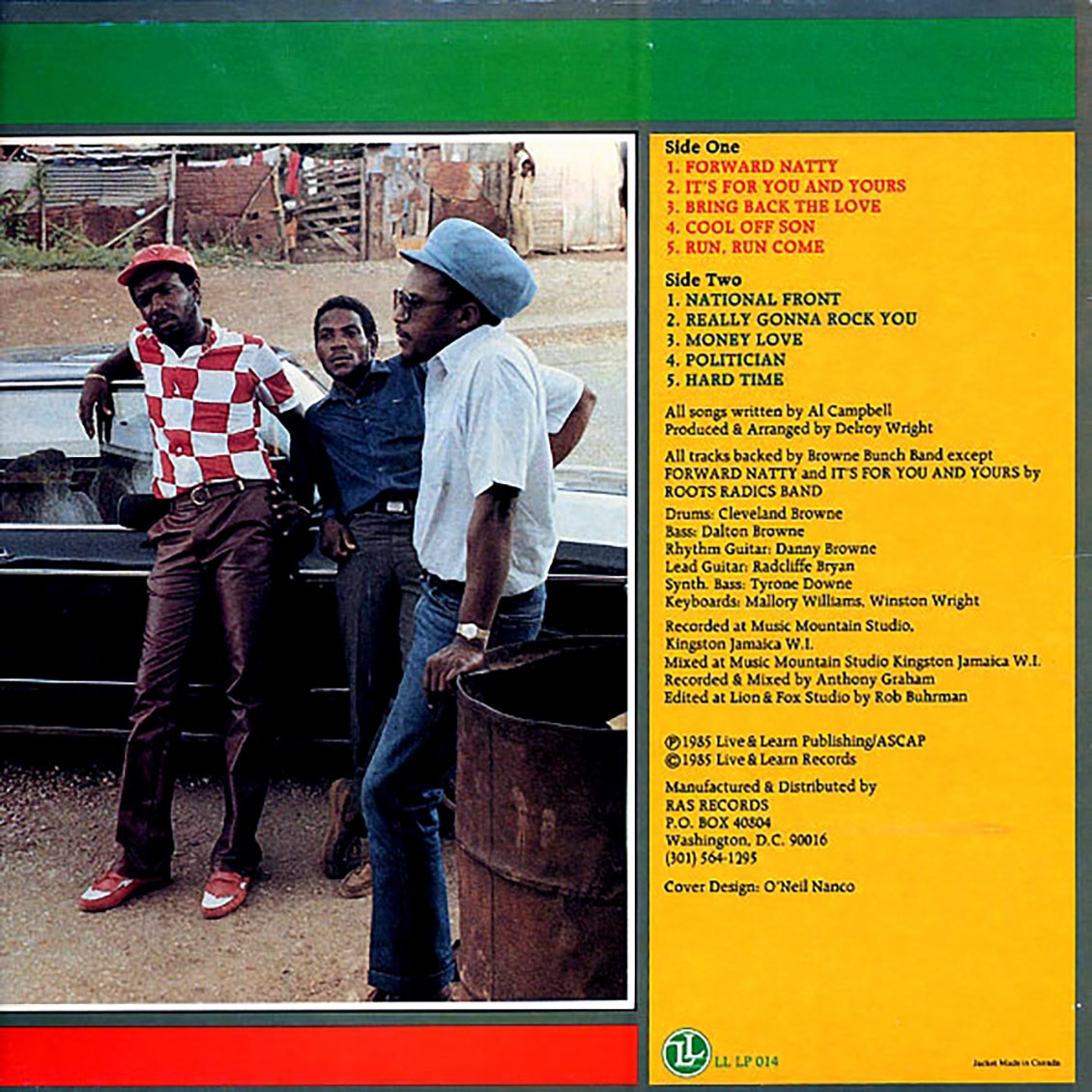 Al Campbell - Forward Natty