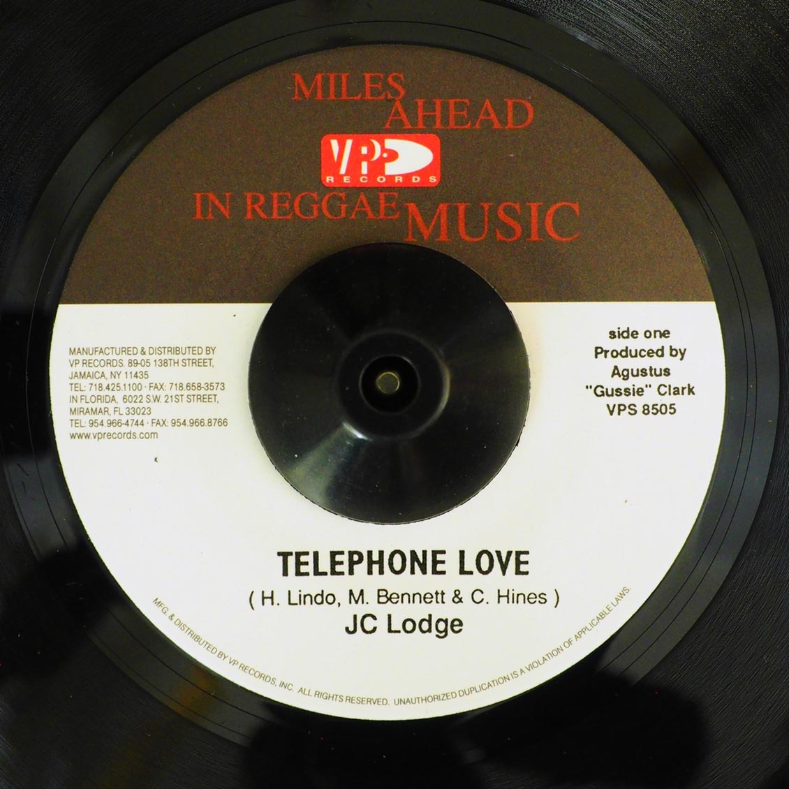 JC Lodge - Telephone Love  /  JC Lodge & Shabba Ranks - De Pon Mi Mine (rhythm: "Telephone Love AKA Rumors")