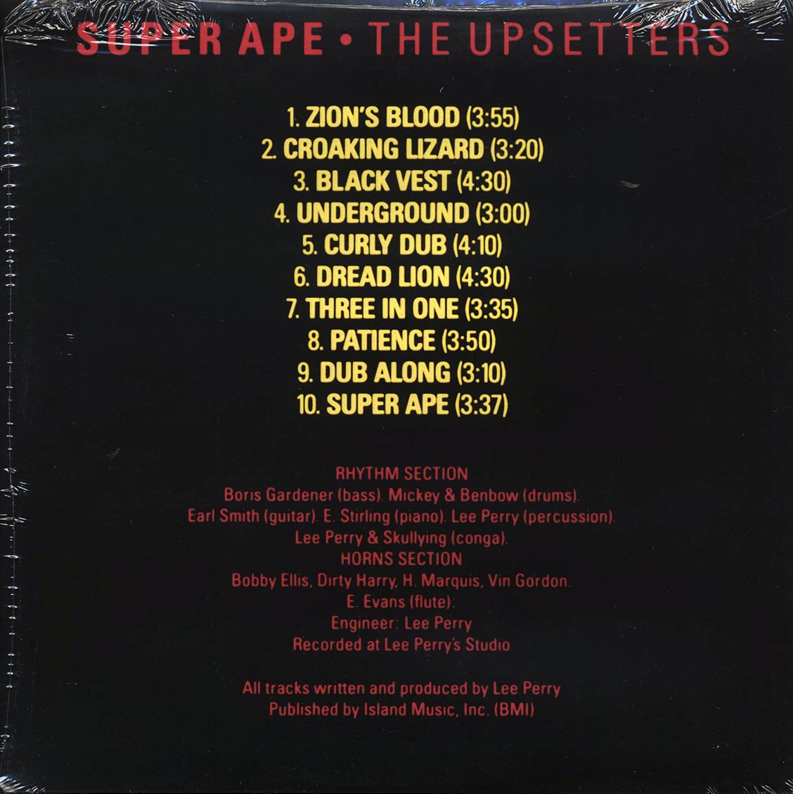 Lee Perry - Super Ape (The Upsetters)
