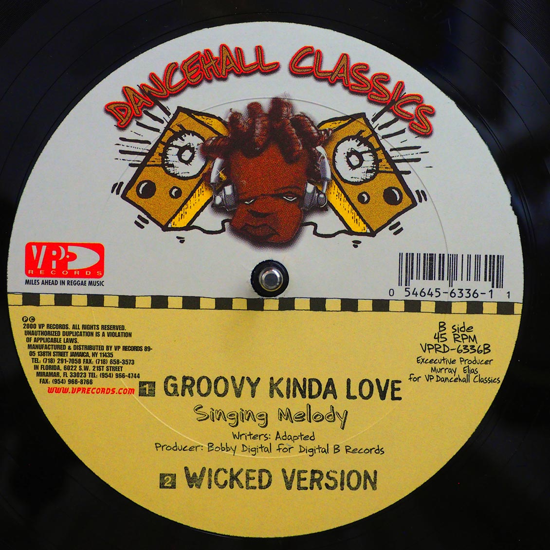 Shabba Ranks - Wicked In Bed  /  Singing Melody - Groovy Kind Of Love