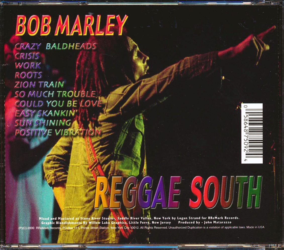 Bob Marley - Reggae South: The Criterion Sessions