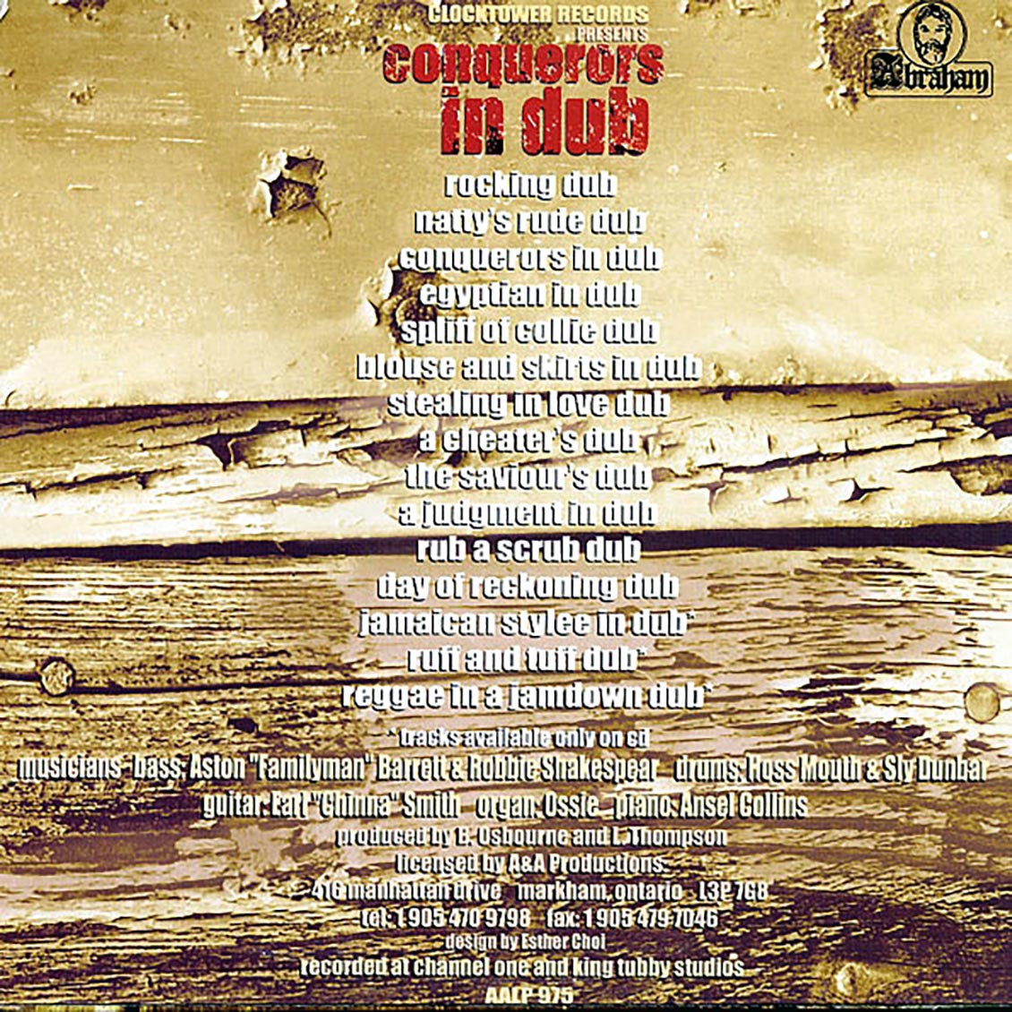 The Revolutionaries - Conquerors In Dub