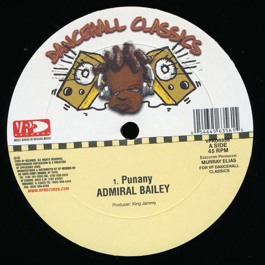 Admiral Bailey - Punanny  /  Risto Benjie - Gimme The Money (rhythm: "Punanny")