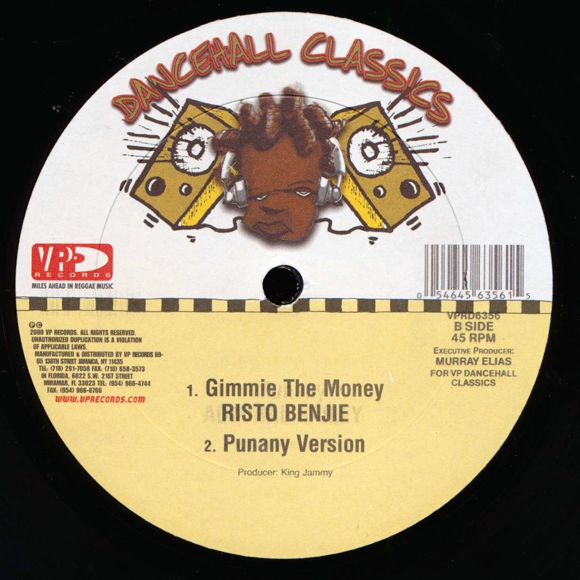 Admiral Bailey - Punanny  /  Risto Benjie - Gimme The Money (rhythm: "Punanny")