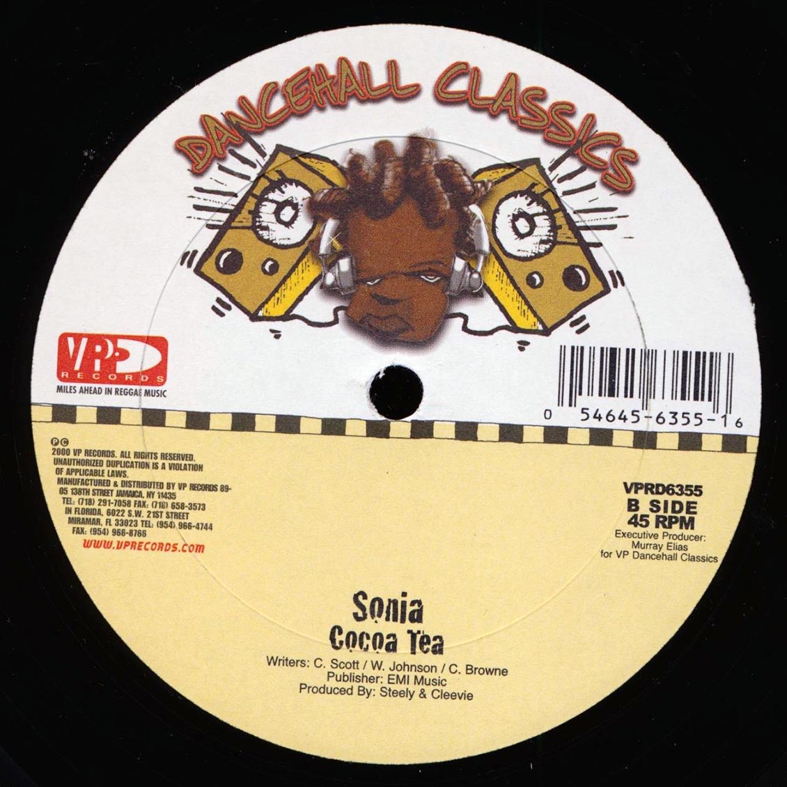 Cutty Ranks - Grizzle  /  Cocoa Tea - Sonia (rhythm: "Punanny")
