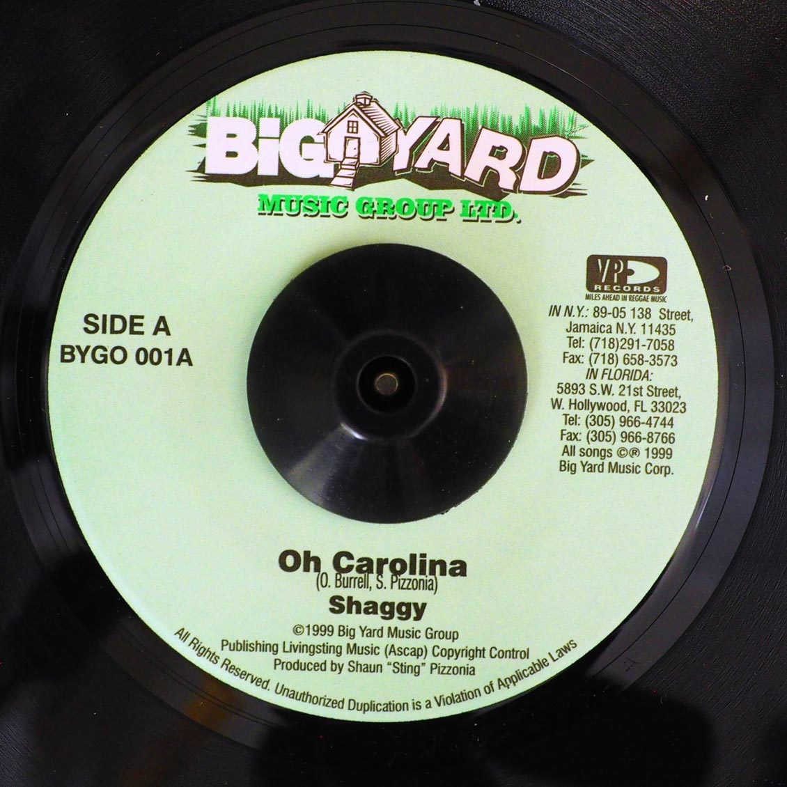 Shaggy - Oh Carolina  /  Bajja Jedd - Bedwork Sensation (rhythm: "Shaggy - Oh Carolina")