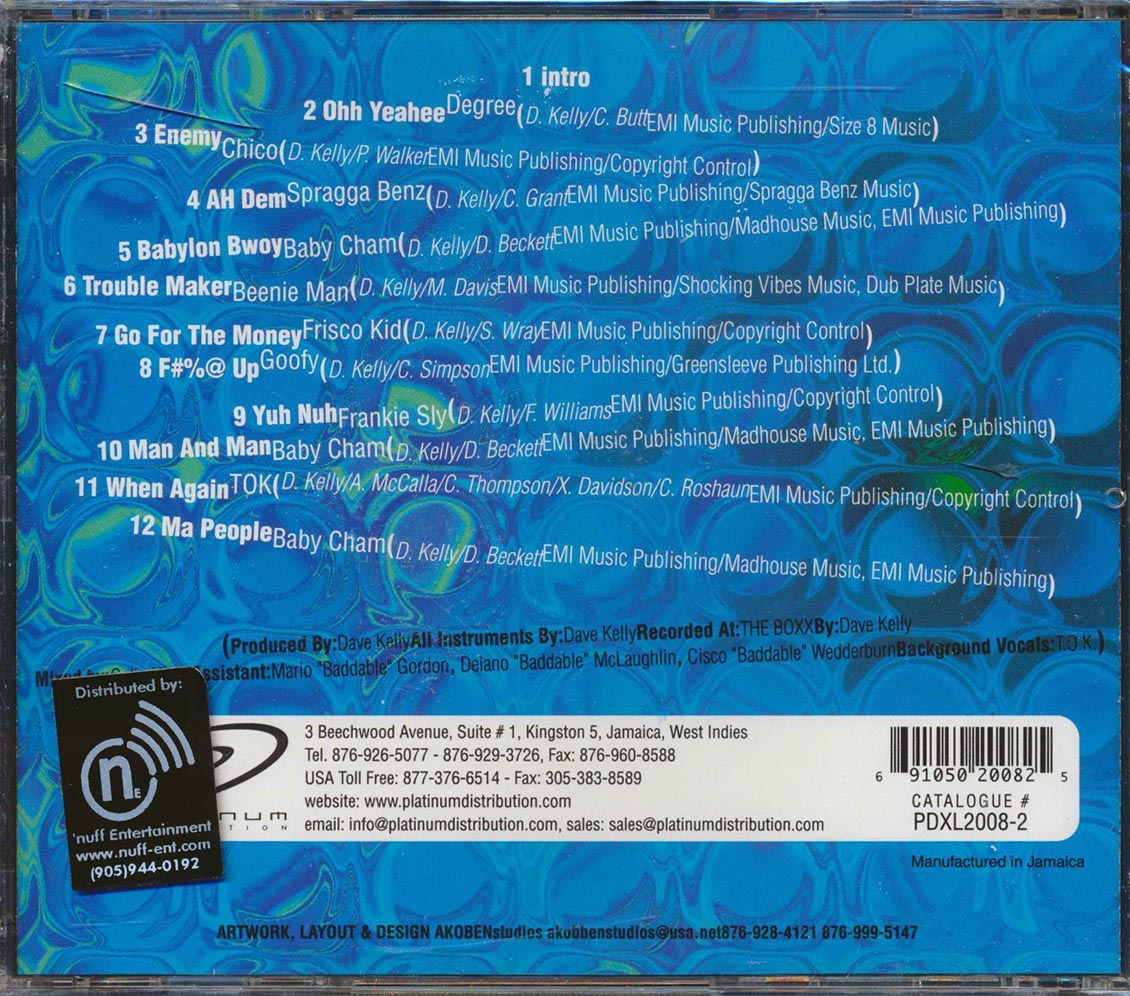 Beenie Man, TOK, Baby Cham, Etc. - Bounce Rhythm Megamix (rhythm: "Bounce")