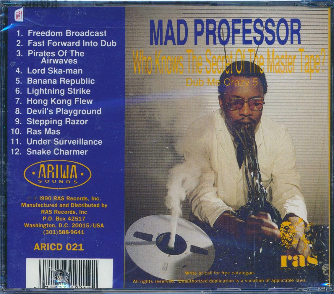 Mad Professor - Dub Me Crazy 5: Who Knows Secret Of The Master Tape (marked/ltd stock)
