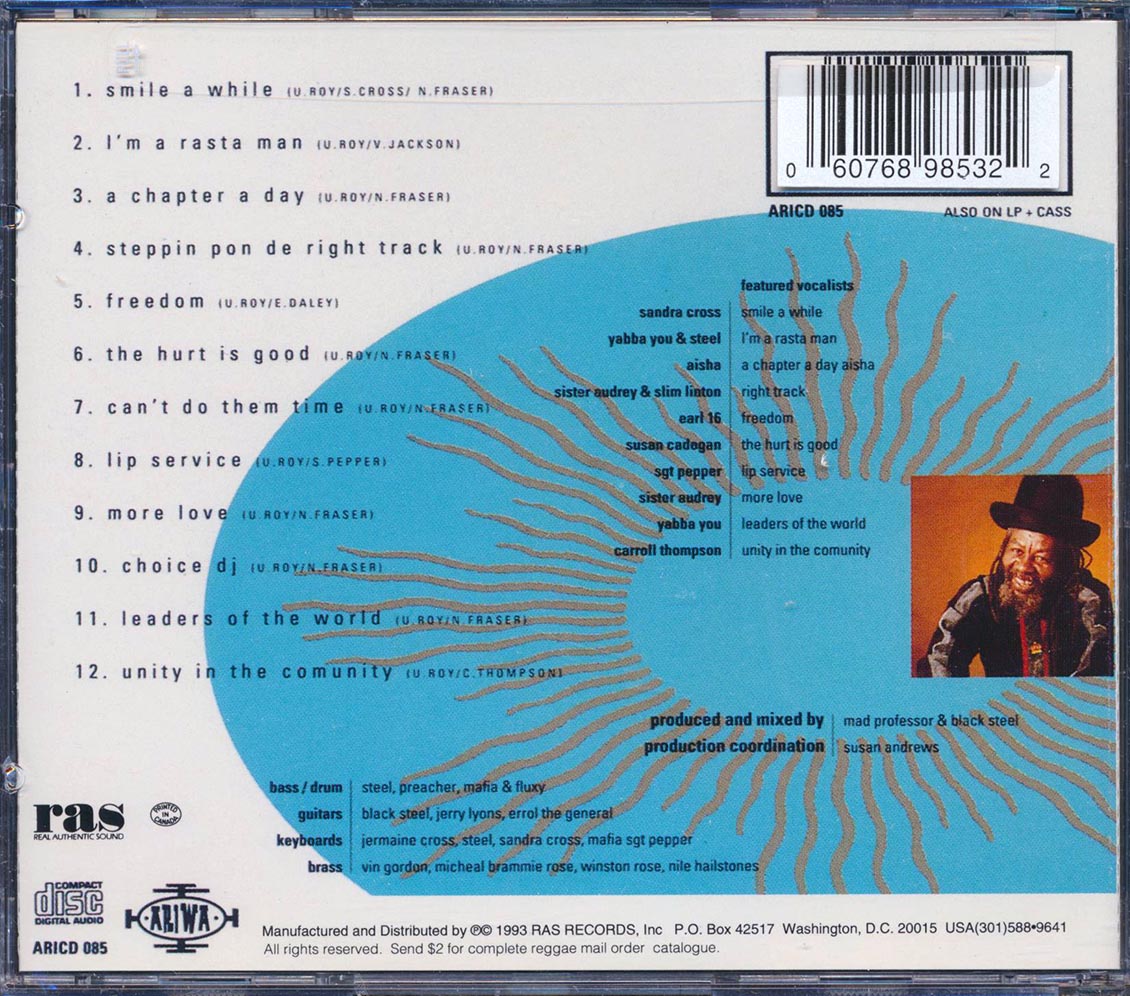 U Roy - Smile Awhile (marked/ltd stock)