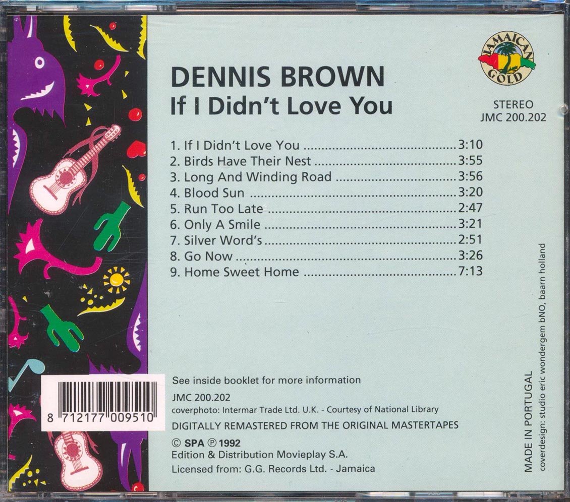 Dennis Brown - If I Didn't Love You