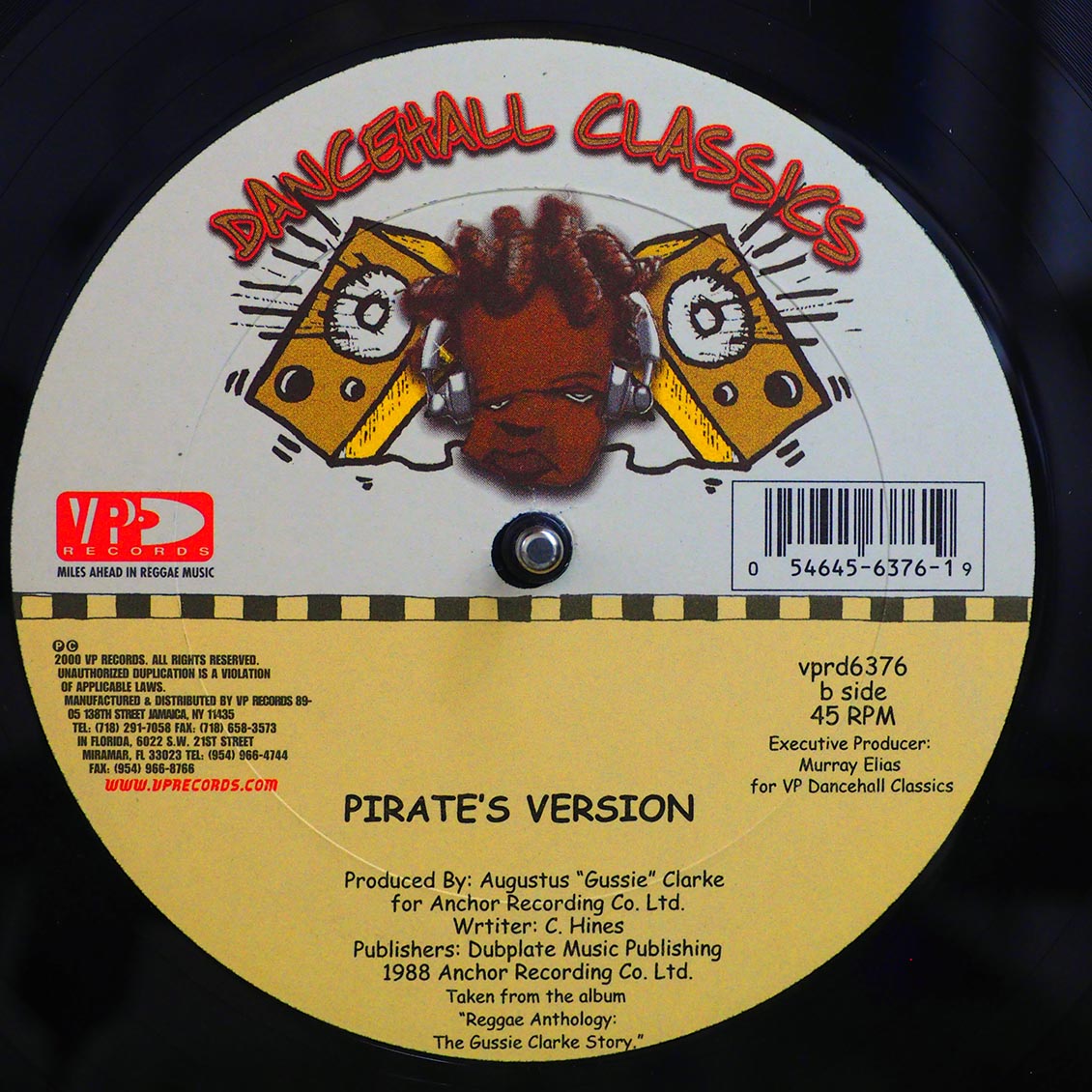 Home T, Cocoa Tea, Shabba Ranks - Pirate's Anthem  /  Pirate's Anthem Version