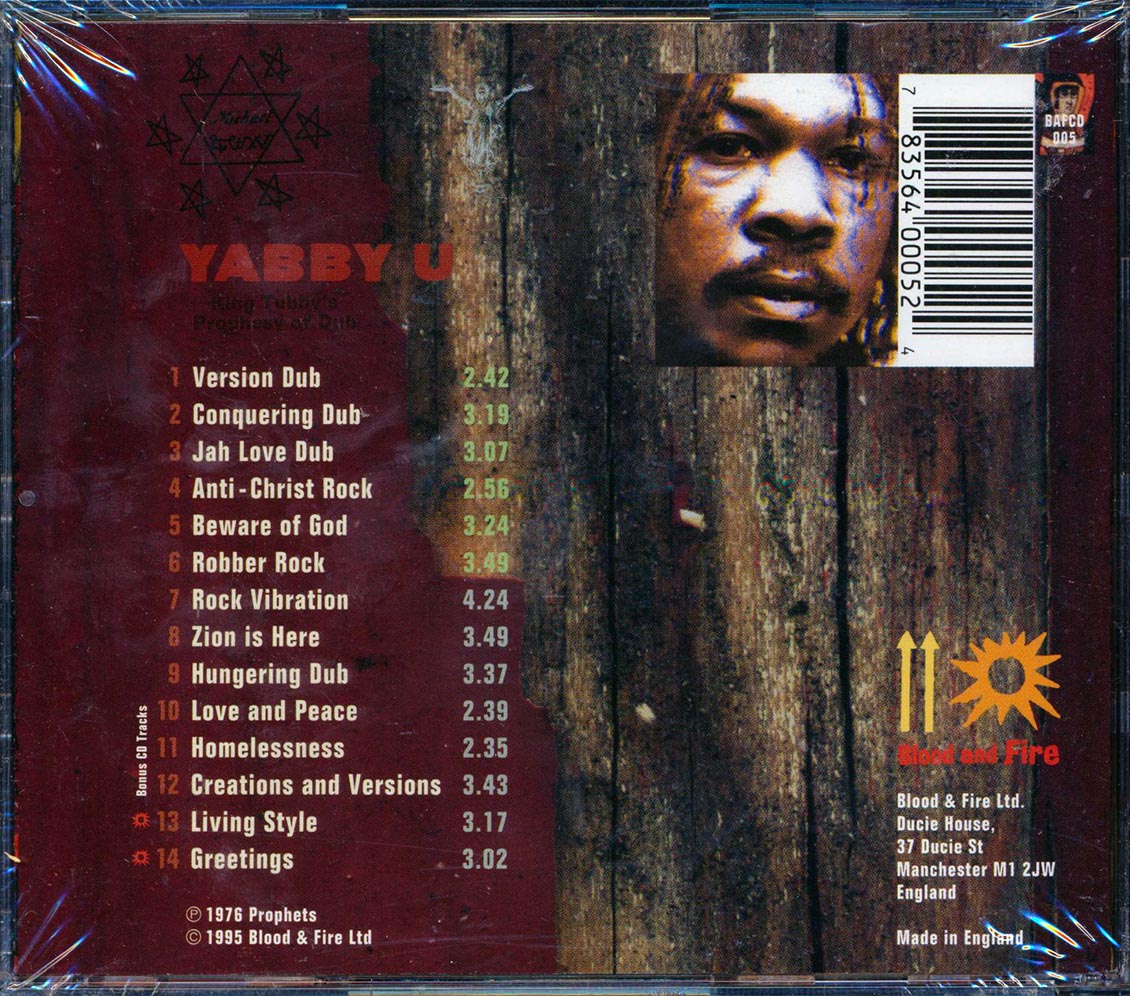 Yabby You - King Tubby's Prophesy Of Dub