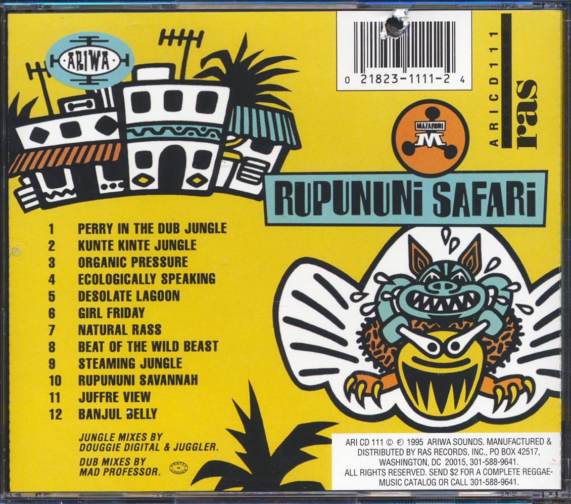 Mad Professor - Rupununi Safari: Steaming Jungle, The Jungle Dub Experience 2 (marked/ltd stock)