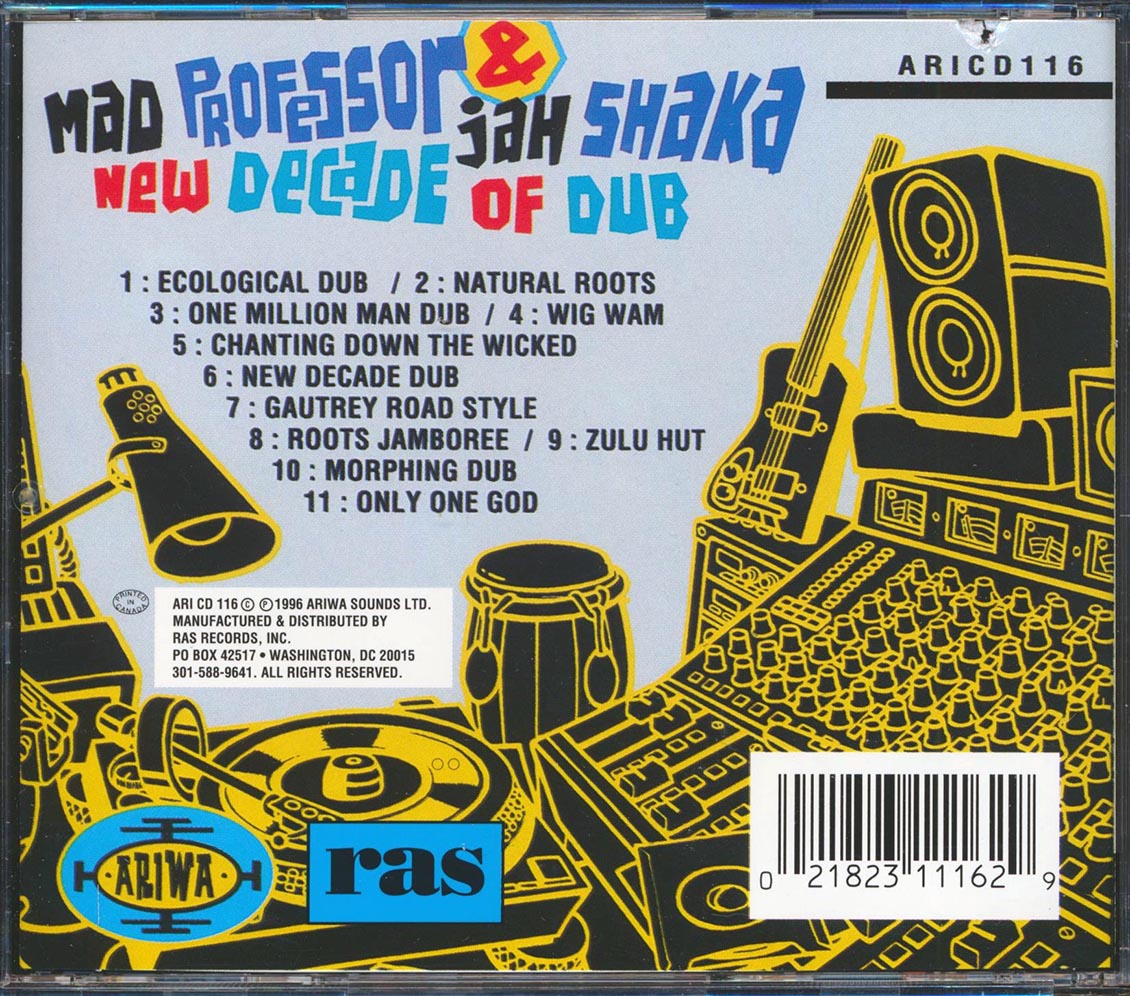 Mad Professor, Jah Shaka - New Decade Of Dub (marked/ltd stock)
