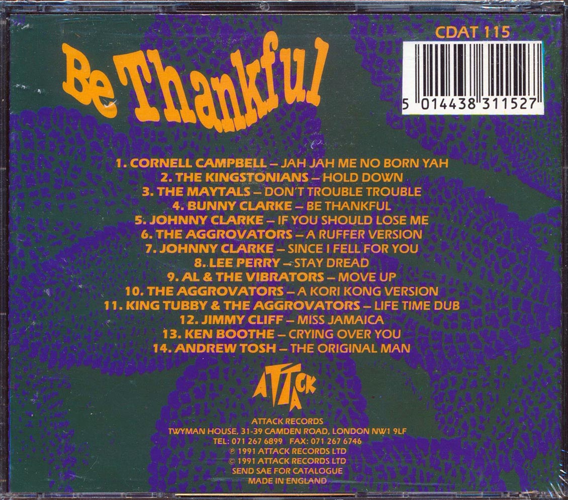 Various - Be Thankful