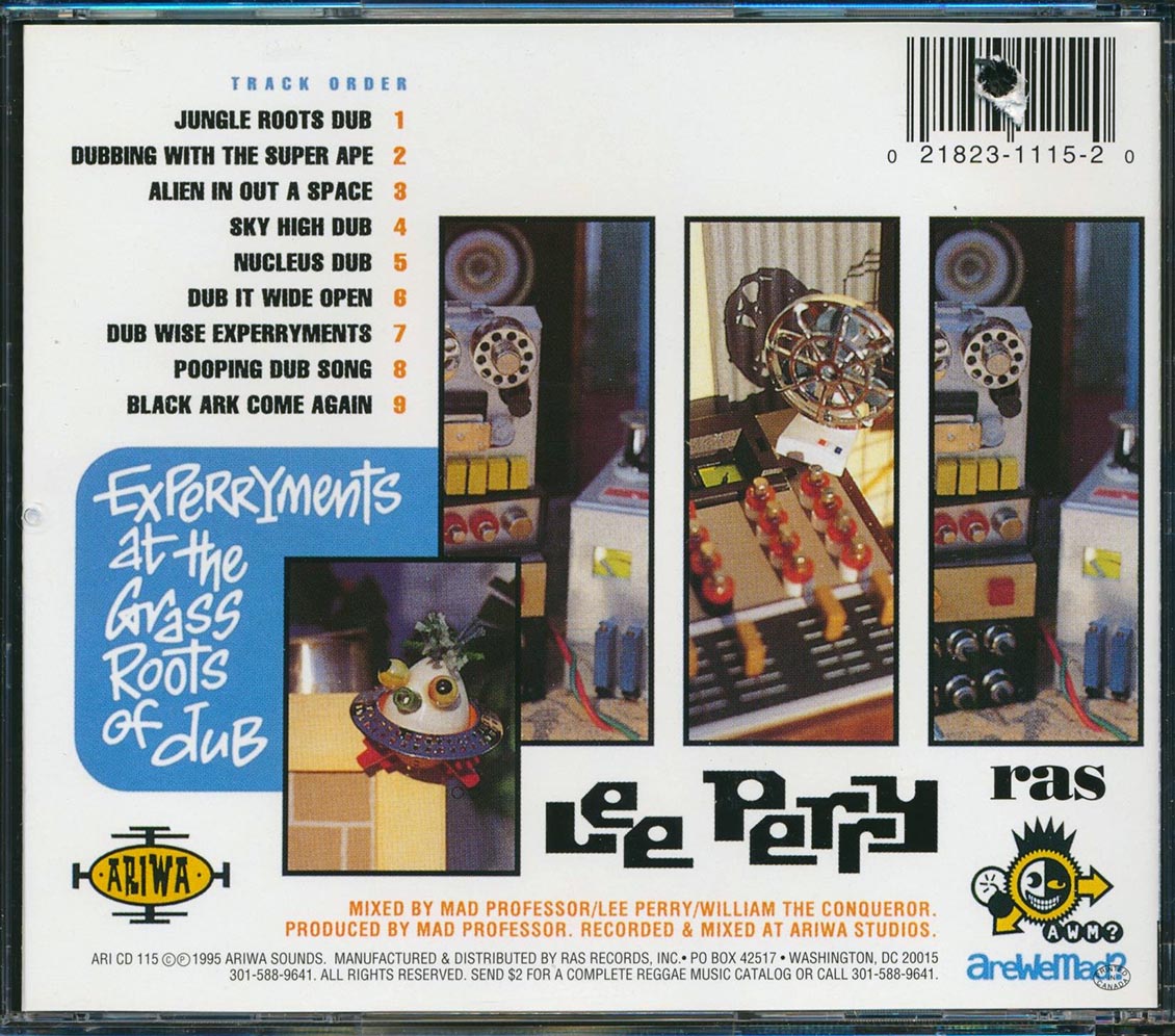Lee Perry, Mad Professor - Experryments At The Grass Roots Of Dub (marked/ltd stock)