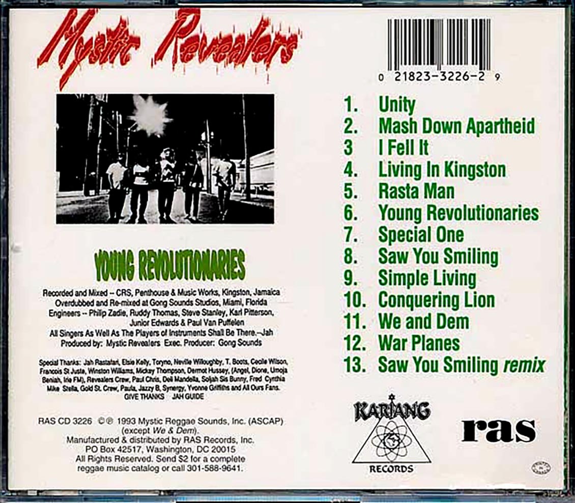 Mystic Revealers - Young Revolutionaries