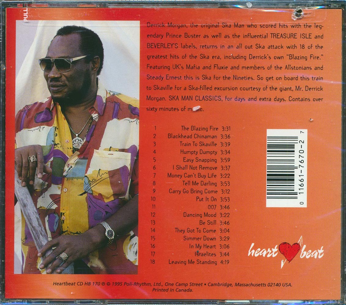 Derrick Morgan - Ska Man Classics (marked/ltd stock)