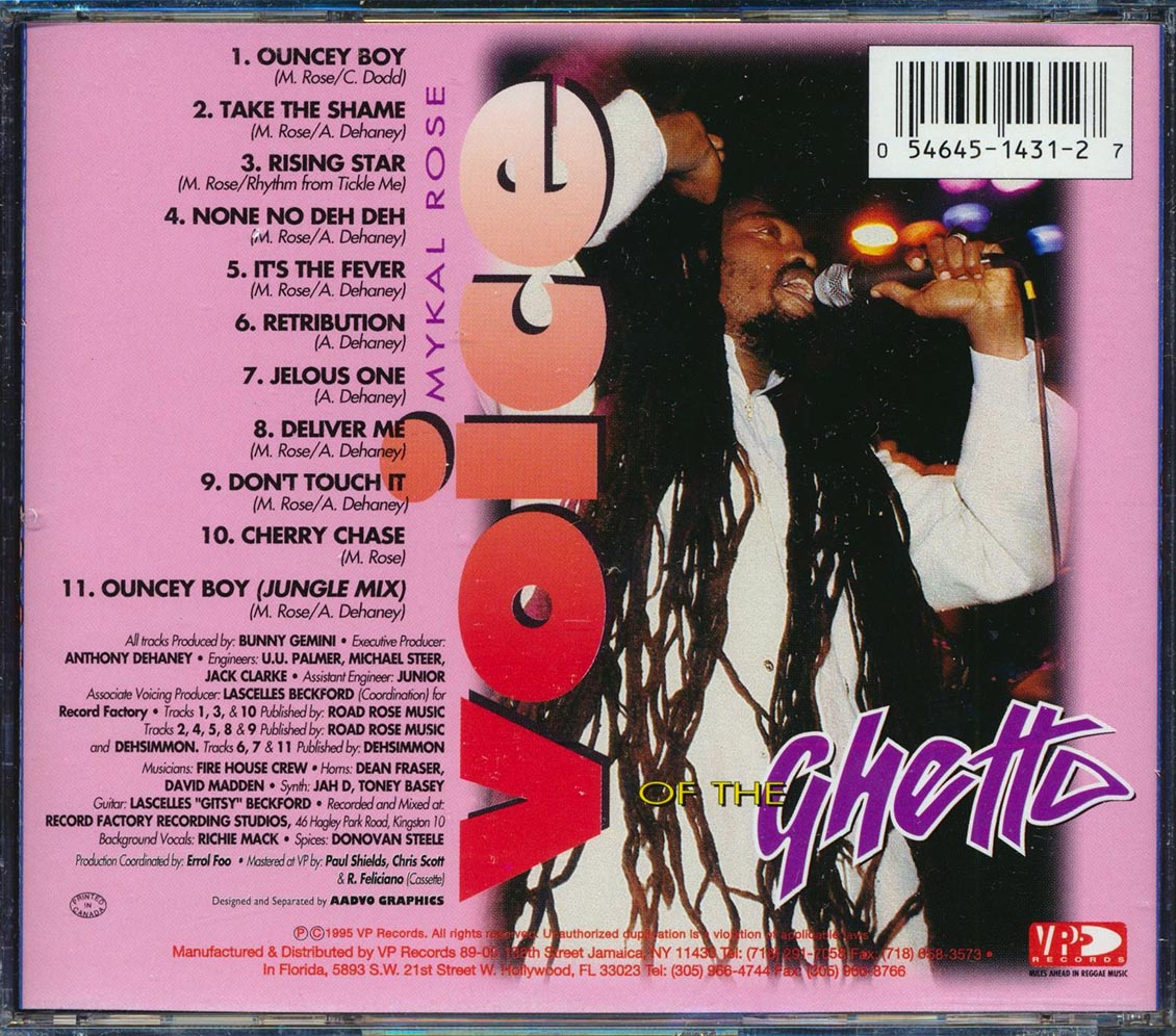 Michael Rose - Voice Of The Ghetto