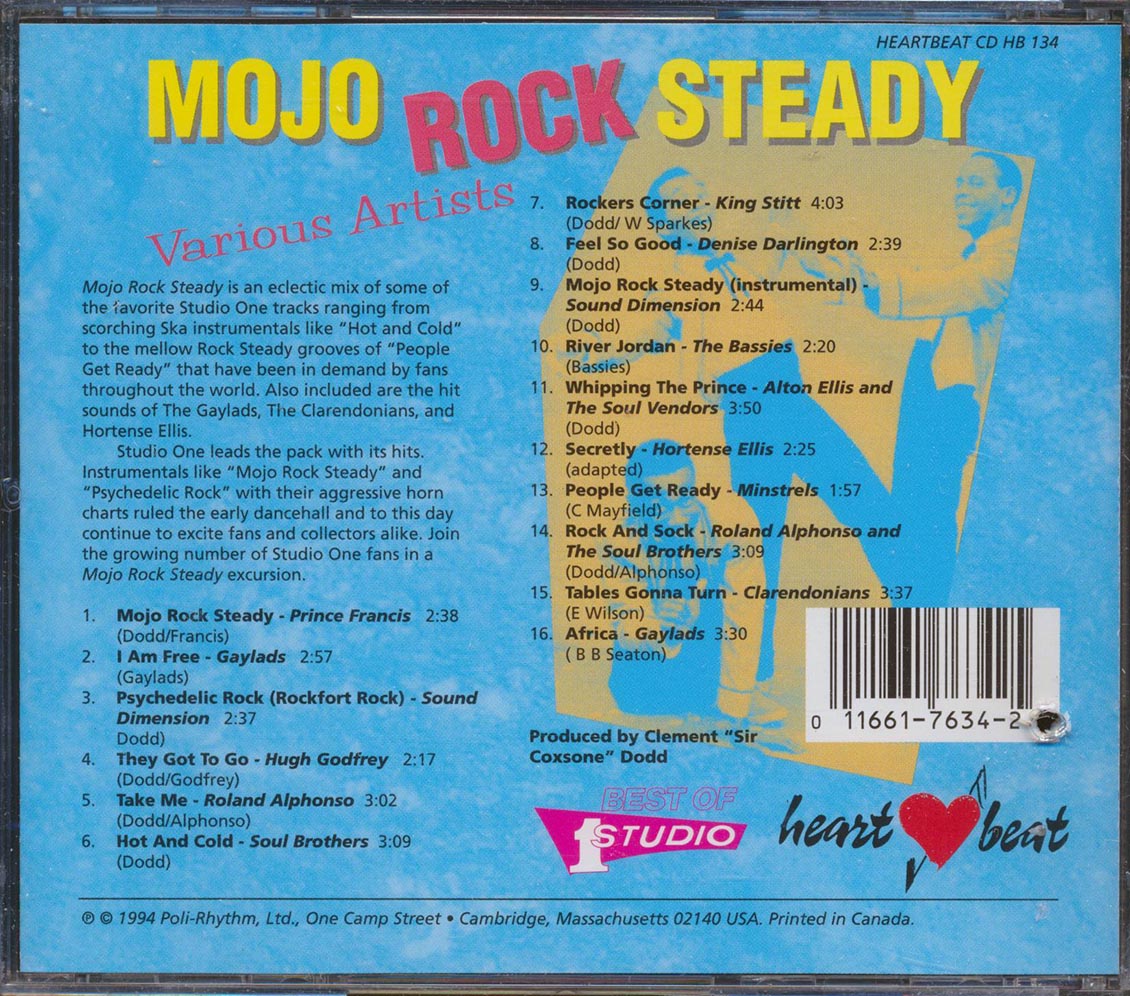 Sound Dimension, Roland Alphonso, King Stitt, Etc. - Mojo Rock Steady (marked/ltd stock)
