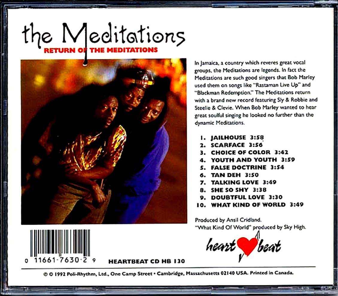 Meditations - Return Of The Meditations (marked/ltd stock)