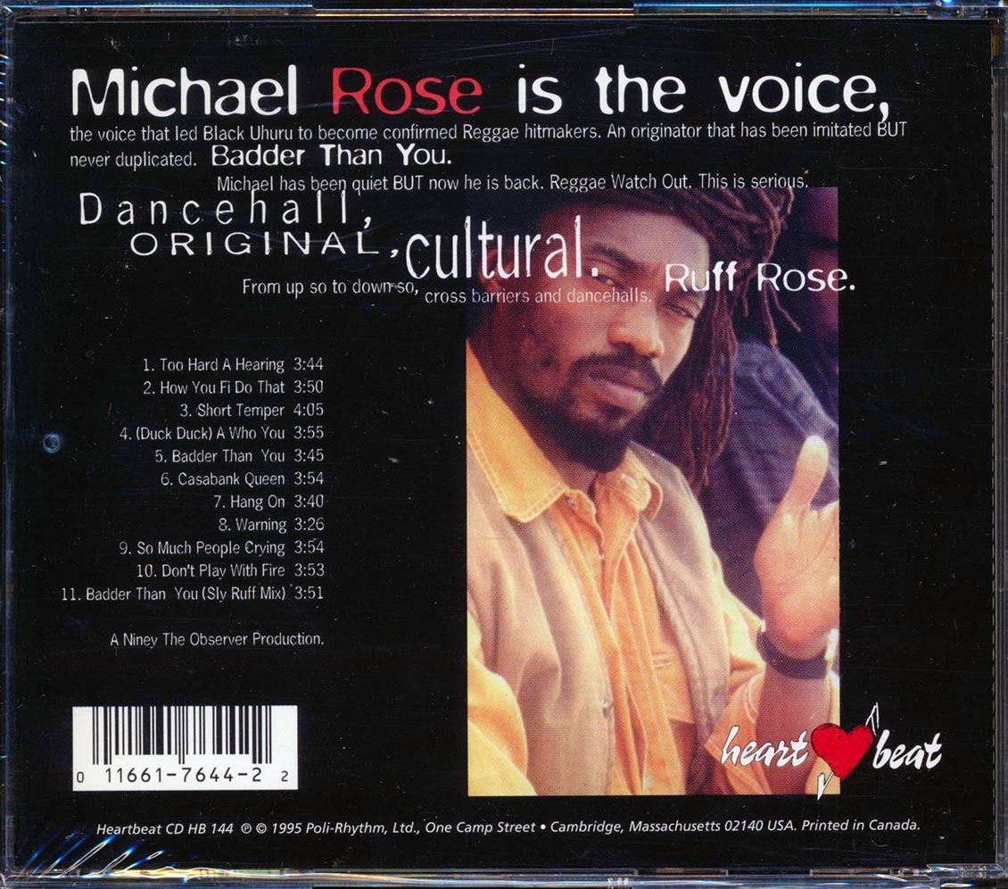 Michael Rose - Michael Rose (marked/ltd stock)