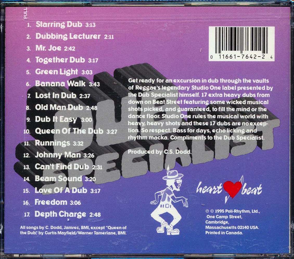 Dub Specialist - 17 Dub Shots From Studio One (marked/ltd stock)