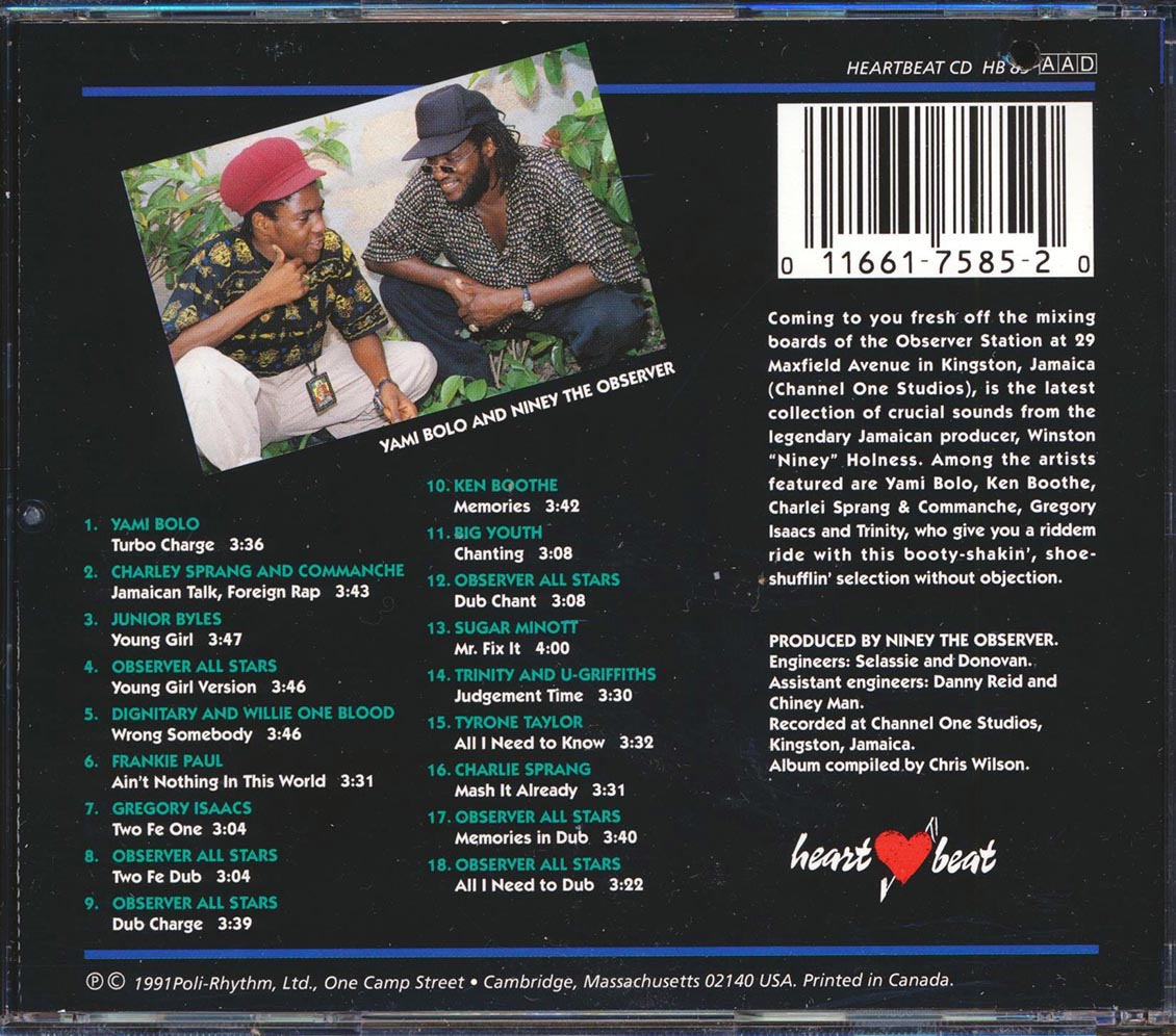 Yami Bolo, Sugar Minott, Jr. Byles, Etc. - Niney The Observer Presents The All Stars: Turbo Charge (marked/ltd stock)