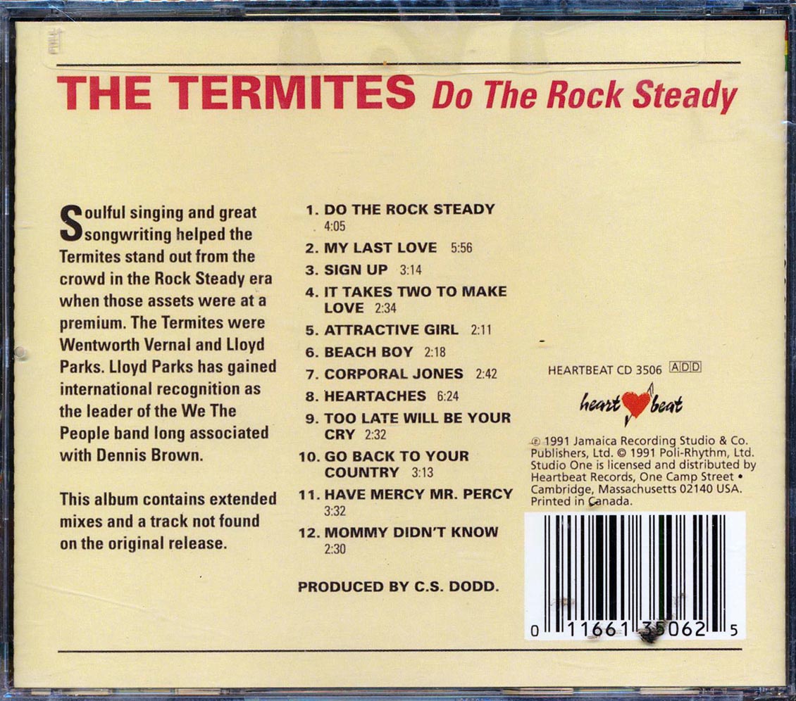 The Termites - Do The Rock Steady: Presenting The The Termites