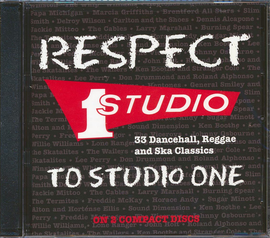 The Wailers, The Skatalites, The Heptones, Lee Perry, Johnny Osbourne, Ken Boothe, Jackie Mittoo, Etc. - Respect To Studio One (33 tracks) (2xCD)