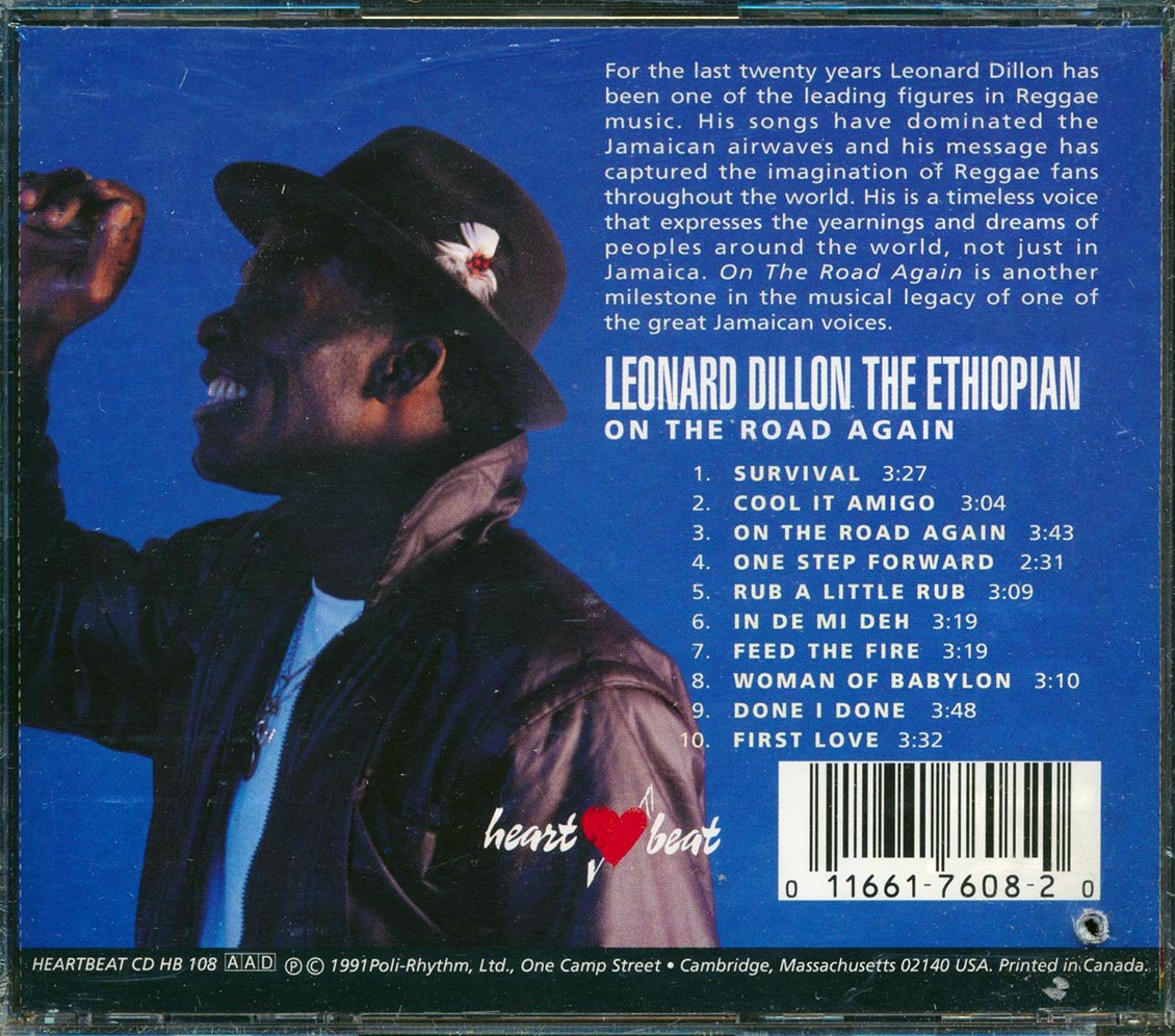 Leonard Dillon The Ethiopian - On The Road Again (marked/ltd stock)