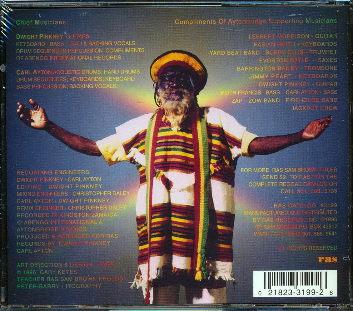 Ras Sam Brown - History Past & Present (22 tracks) (incl. large booklet) (marked/ltd stock)